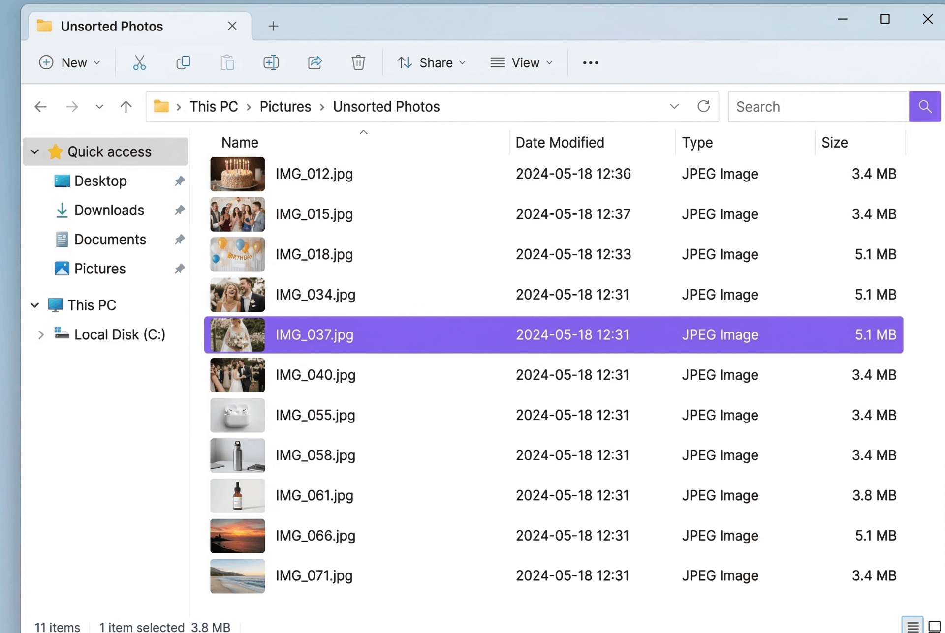 Separate photos before creating a collage - using free online collage maker unlimited photos tool