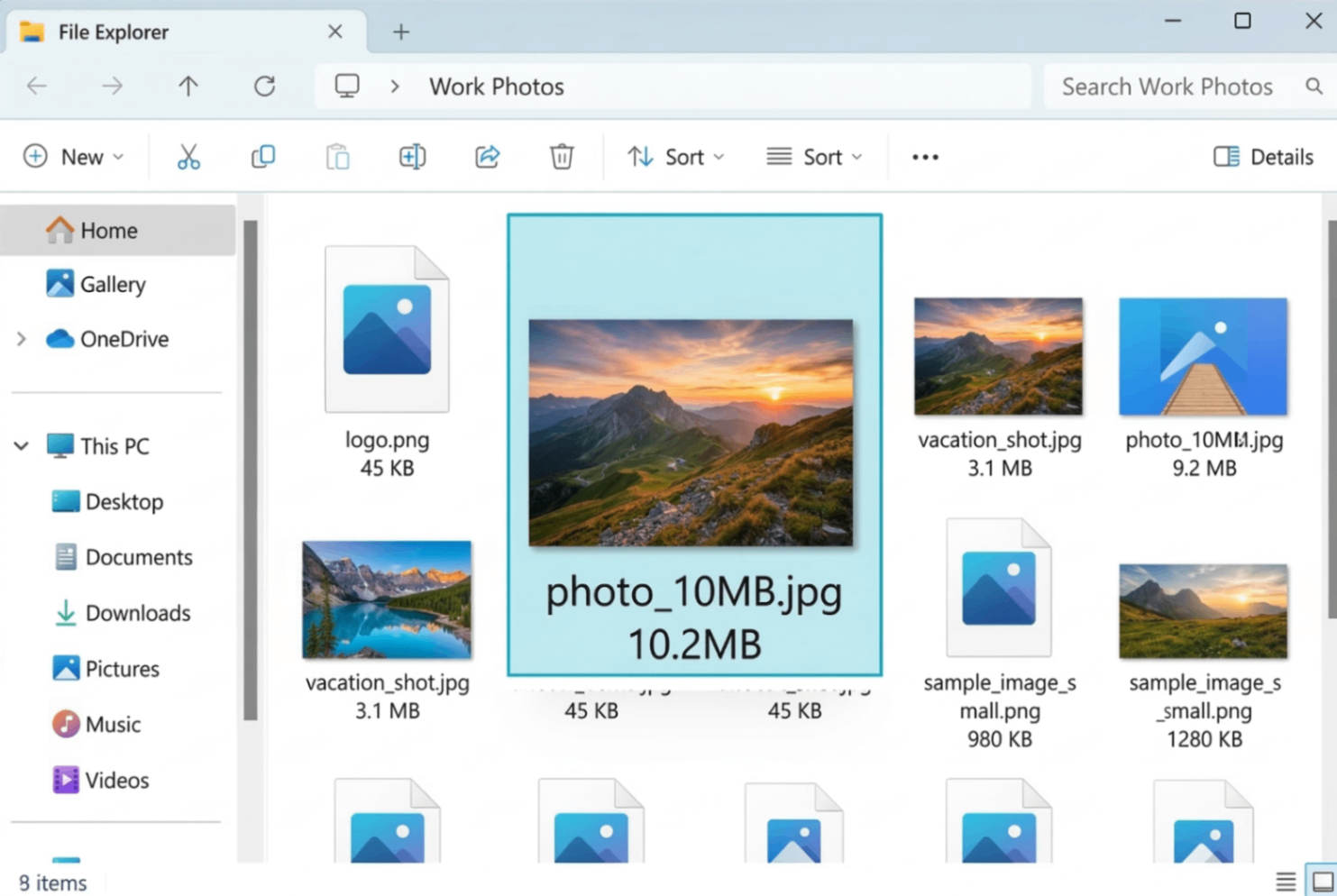 Large 10MB image before compression - using compress image to 100kb online tool