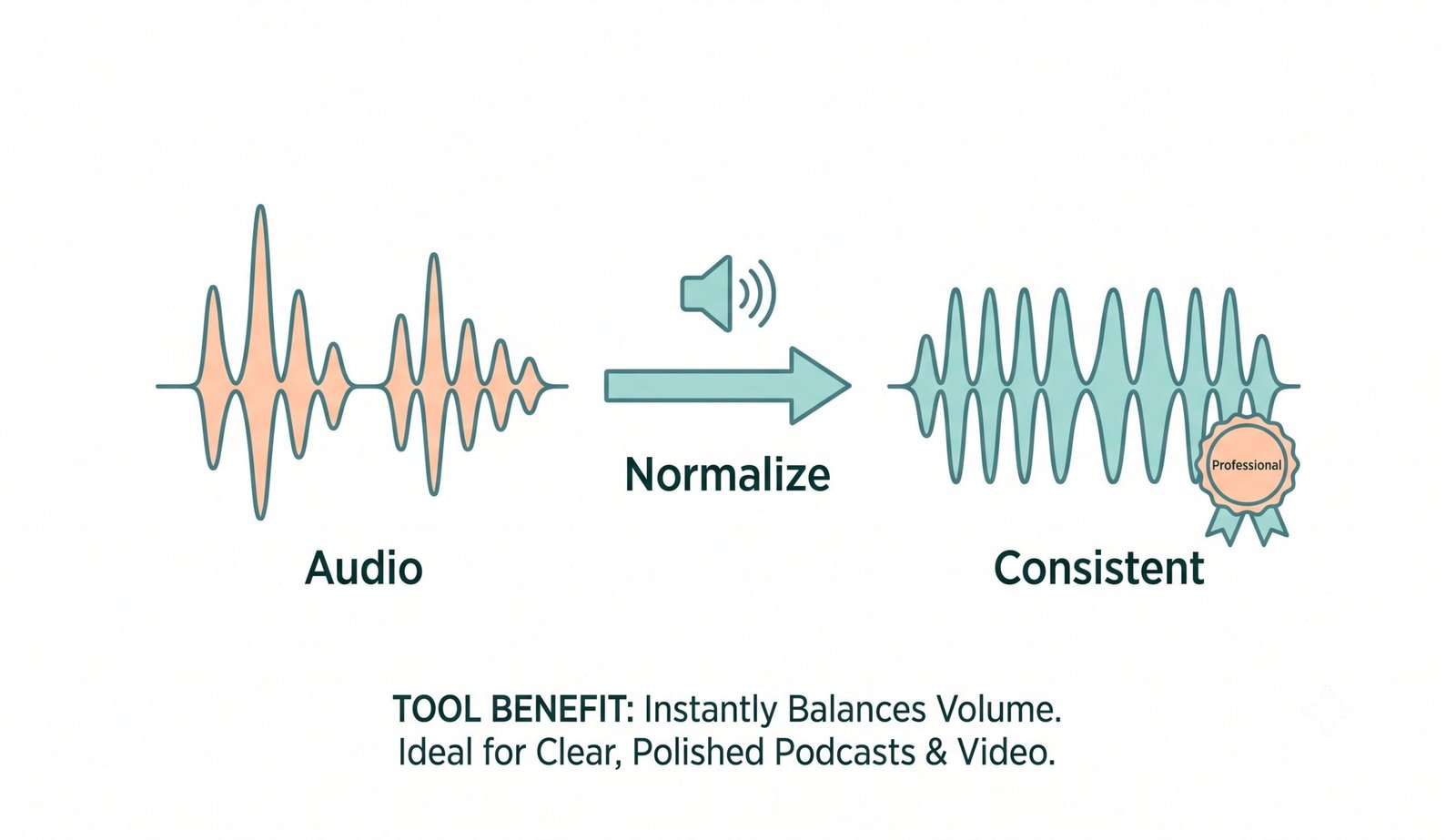 audio normalizer online - client side audio loudness normalizer and sound volume increase engine