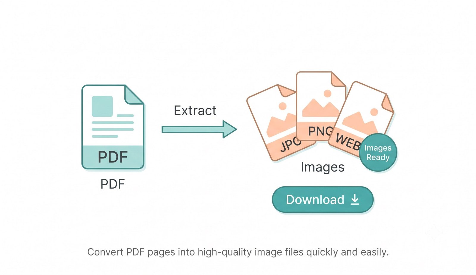 dashboard showing how to extract pdf images easily