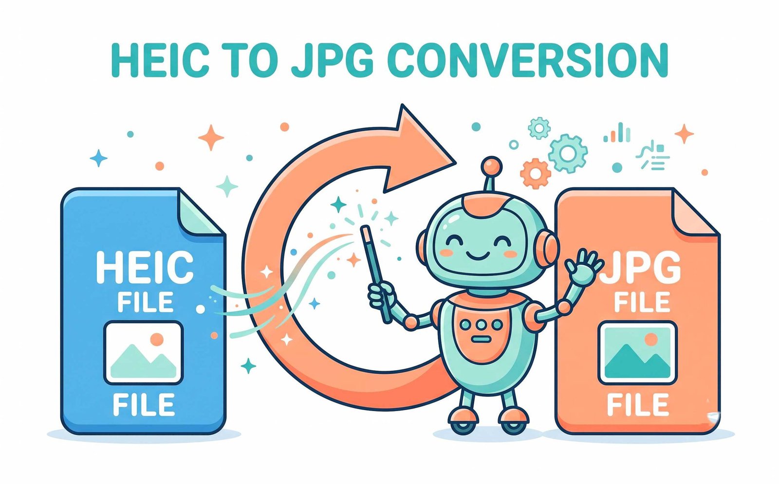 Free tool to convert iPhone photo to JPG - batch convert Apple HEIC photos with DSLR clarity