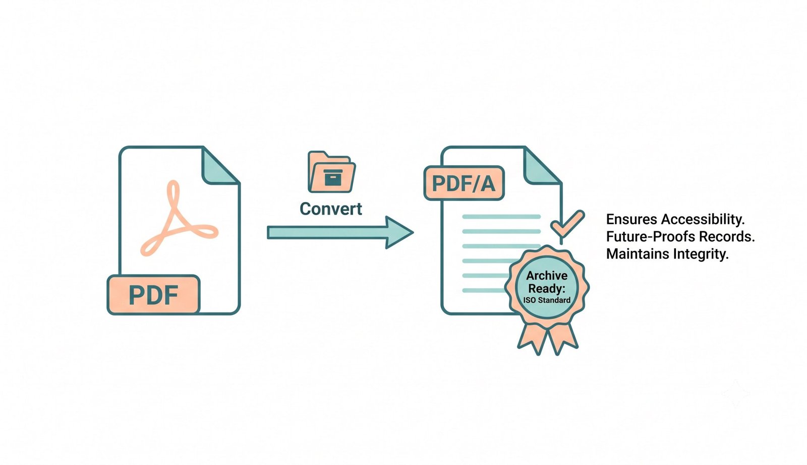 Dashboard showing how to use the pdf to pdfa converter to create pdf/a compliant document files