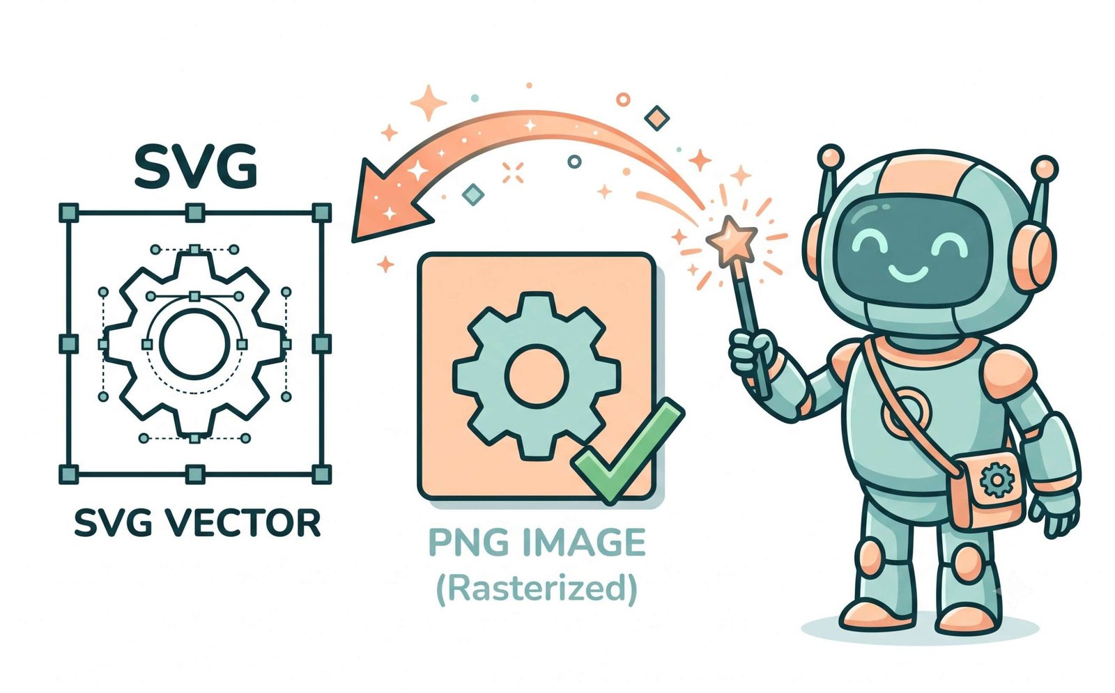Convert SVG file to JPG and PNG high-quality vector rasterization guide