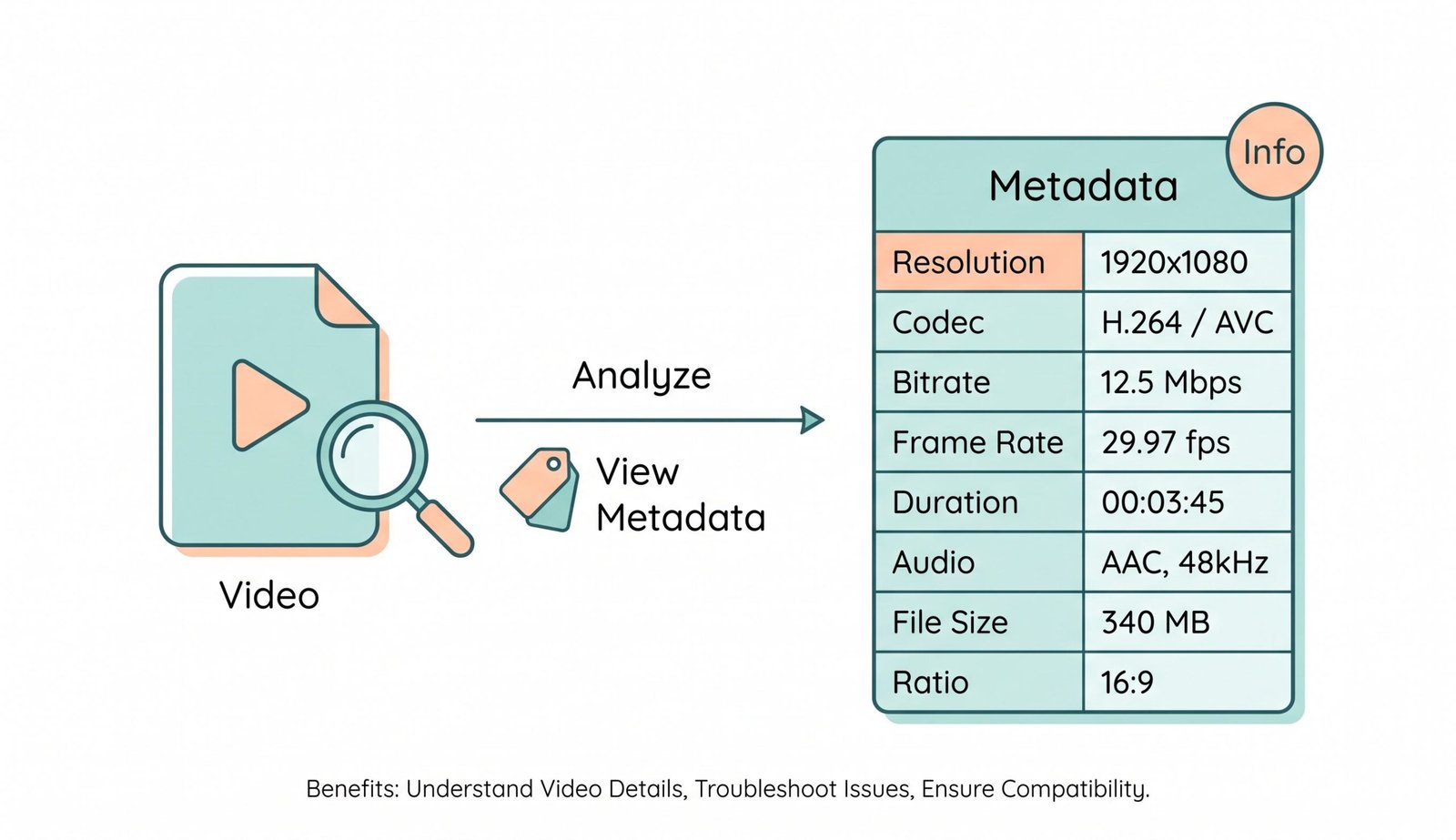 dashboard to use the metadata remover video securely